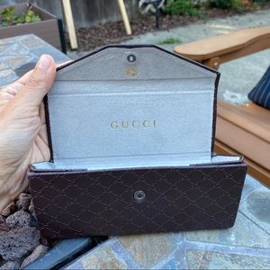 Gucci sunglasses case